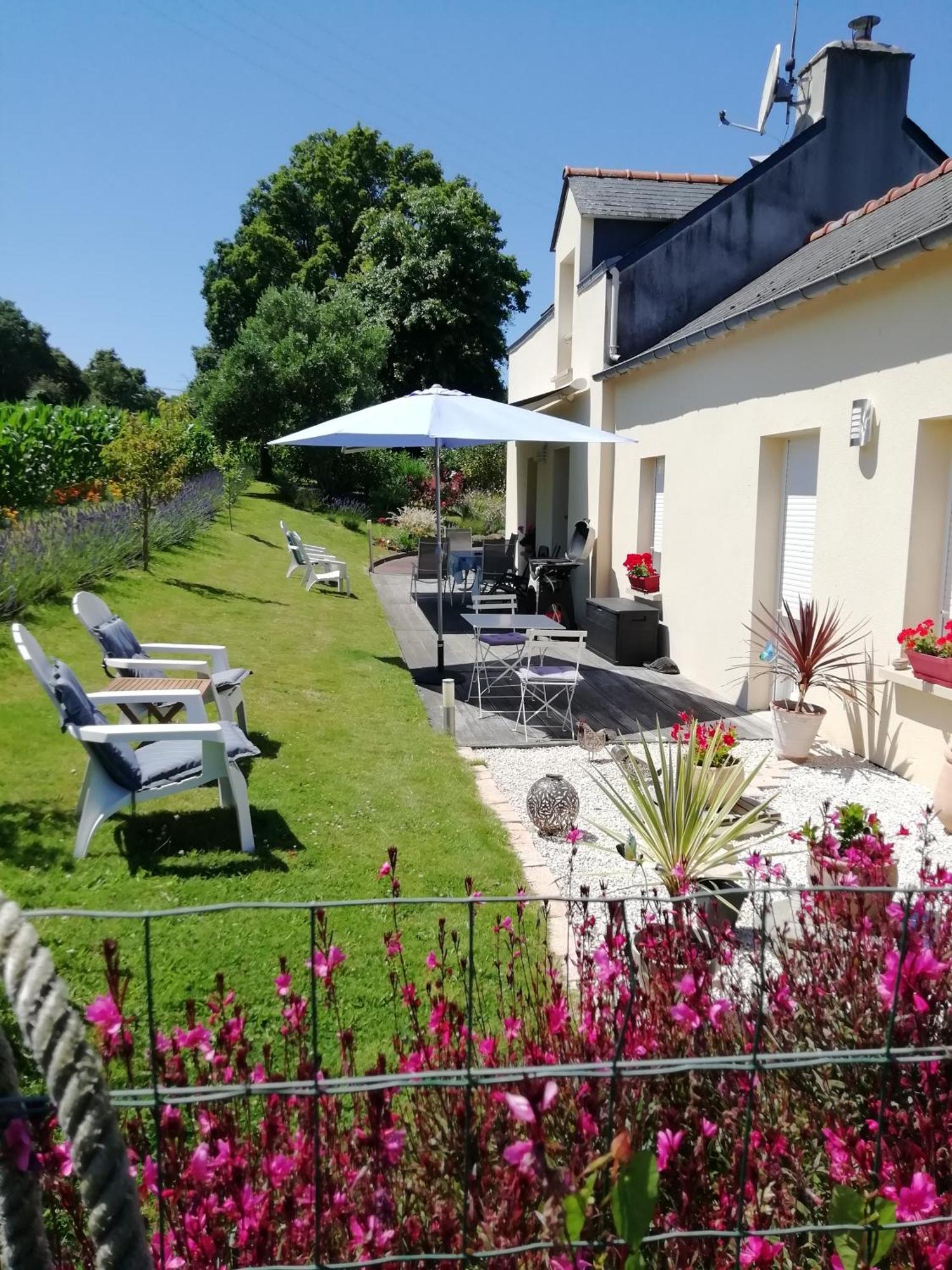 Kerlan Bed and Breakfast Béganne Buitenkant foto
